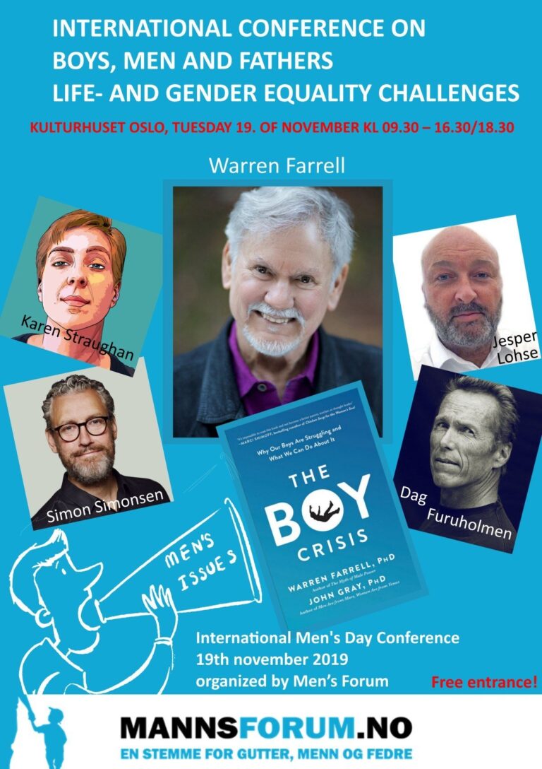International Men’s Day Conference Oslo 2019
