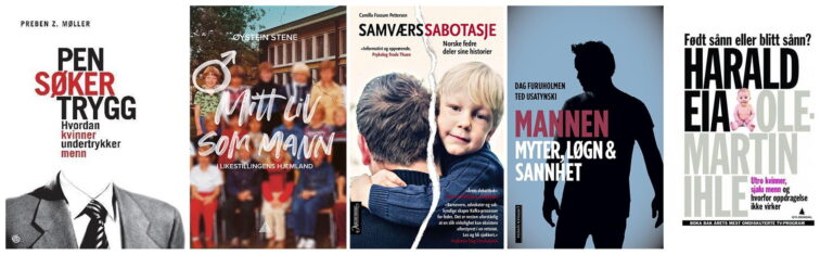 De fem viktigste bøkene om likestilling og menns perspektiv