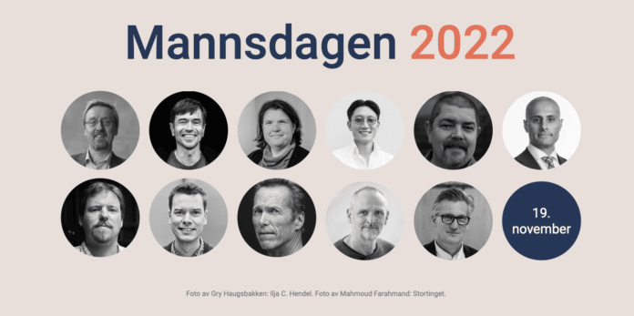 Paneldeltakere på Mannsdagen 2022