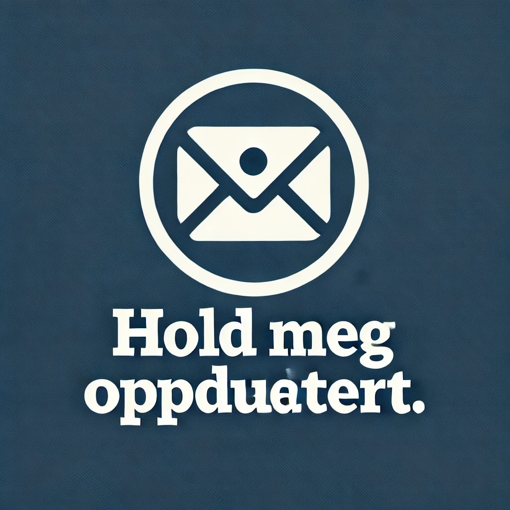 Hold meg oppdatert