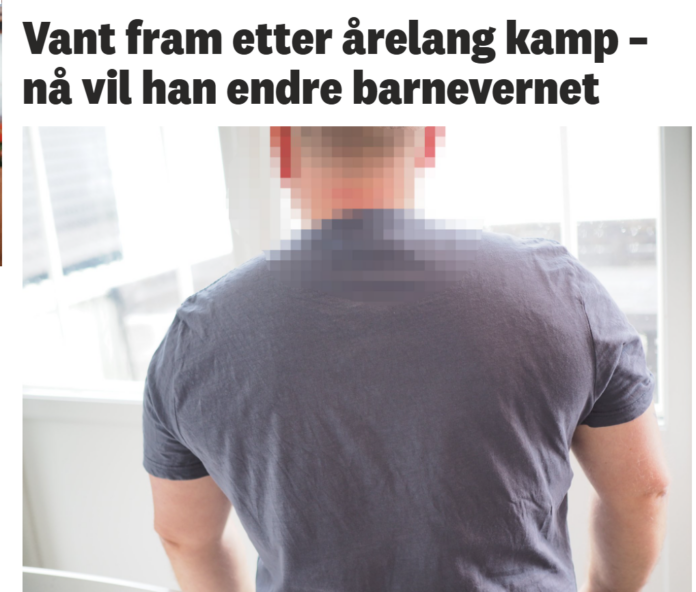 Vant fram etter årelang kamp - Nå vil han endre barnevernet - Samværssabotasje