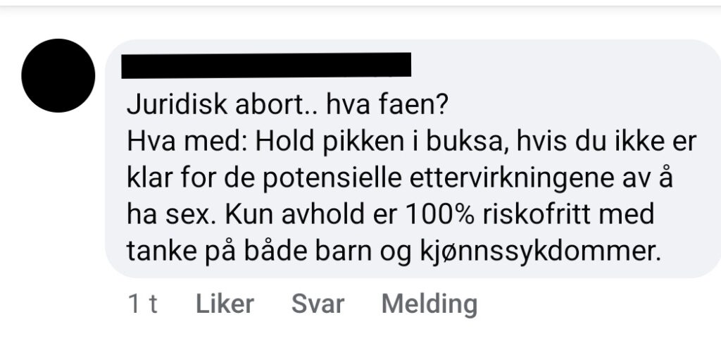 Fra kommentarfeltet: Gjelder dette bare menn?