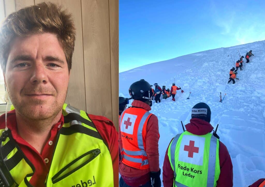 Rune og de frivillige redningsmannskapene stiller opp når det gjelder – drevet av ansvar, fellesskap og følelsen av å være nødvendig. Foto: Privat