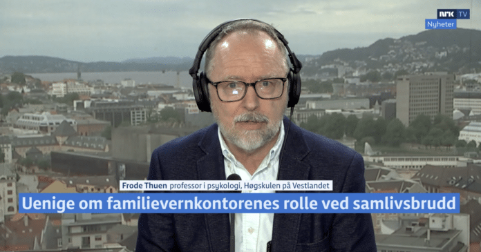DEBATT: – I forbindelse med samlivsbrudd er det ikke uvanlig at mødre og fedre aktivt prøver å påvirke barna til å avvise den andre forelderen, skrev Frode Thuen i A-magasinet. Innlegget utløste en omfattende debatt om påvirkning, lojalitetskonflikter og foreldrefremmedgjøring.