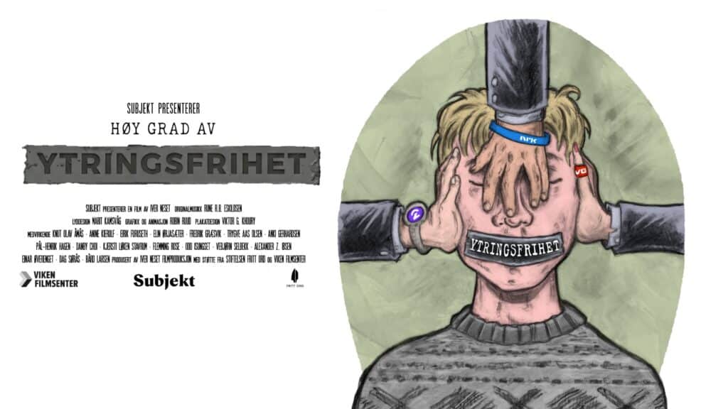 Filmskaper Iver Neset undersøker hva det faktisk kan koste å si sin mening i Norge. Den 15. september hadde dokumentaren «Høy grad av ytringsfrihet» eksklusiv førpremiere på Cinemateket i Oslo, og tilgjengelig gjennom Subjekt-appen fra 16. september.